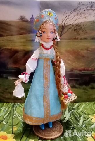 Ватная куколка пасхальная