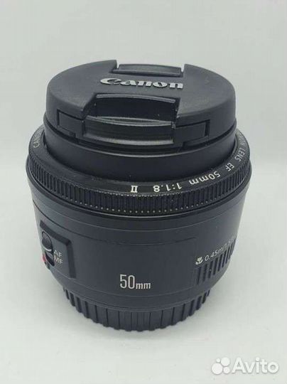 Объектив Сanon ef 50mm f 1 8 ii