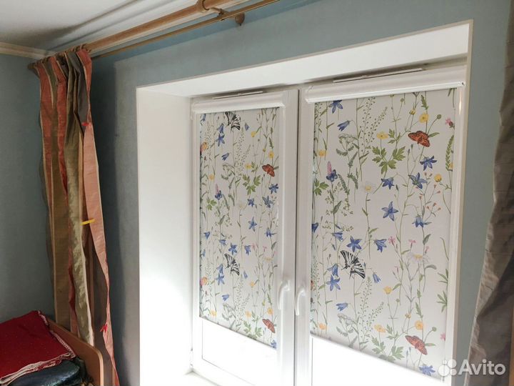 Рулонные шторы в офис