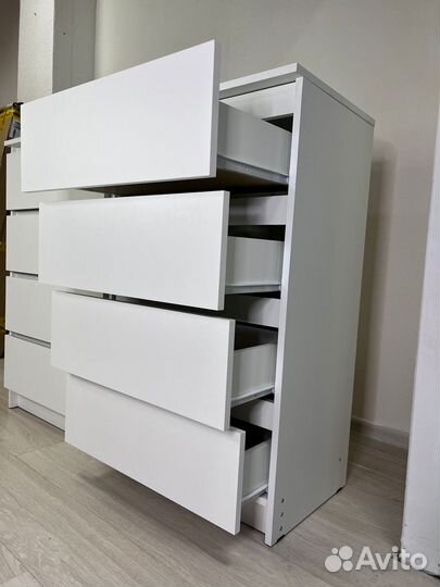 Комод белый для вещей, комод как икеа