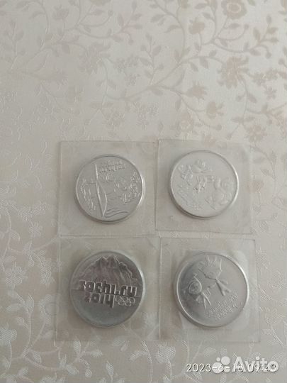 Монеты Сочи 2014 комплект