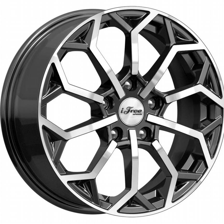 Диски iFree Спейс-Нидл 6.5x16 5x112 ET46 D57.1 Блэк Джек