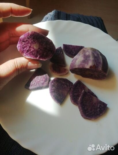 Картофель виолетта