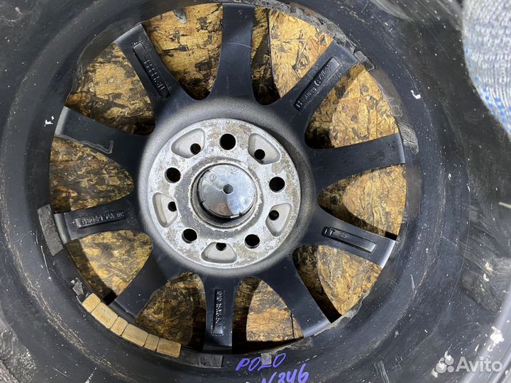 Диски литые R15 5x100 Фольксваген Поло 5 седан