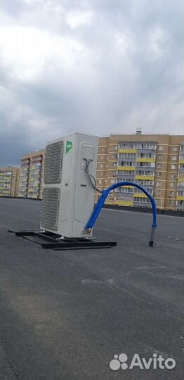 Установка кондиционера без пыли в день обращения