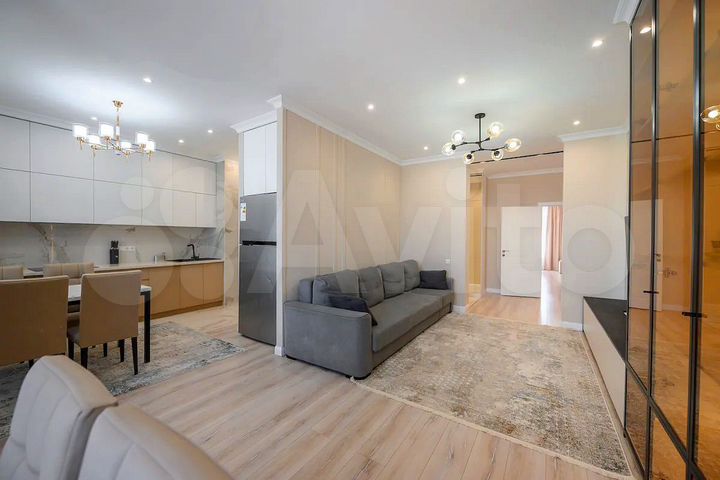 2-к. квартира, 74,2 м², 3/15 эт.