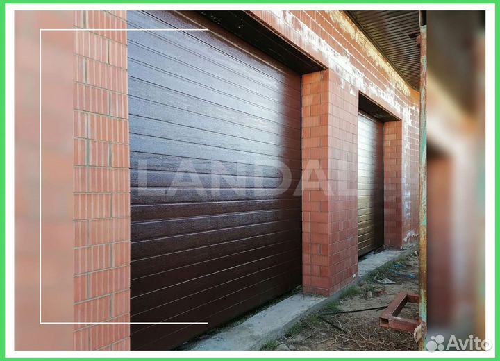 Секционные гаражные ворота