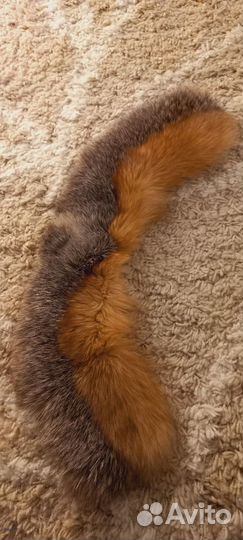 Меховой воротник песец