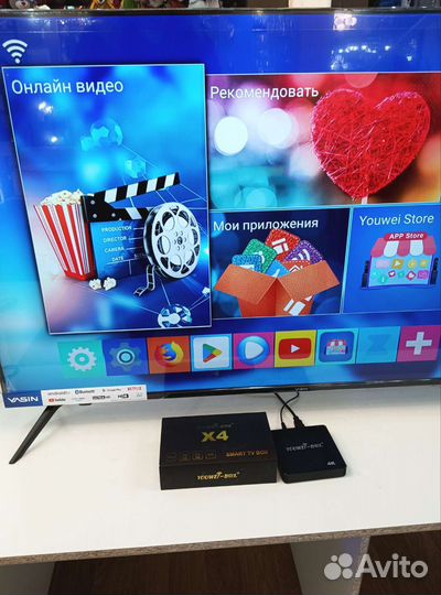 Smart tv приставка более 100 каналов