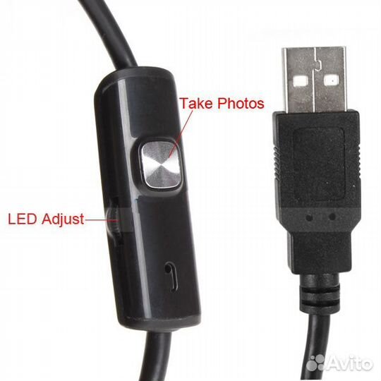 Эндоскоп USB 5 метров