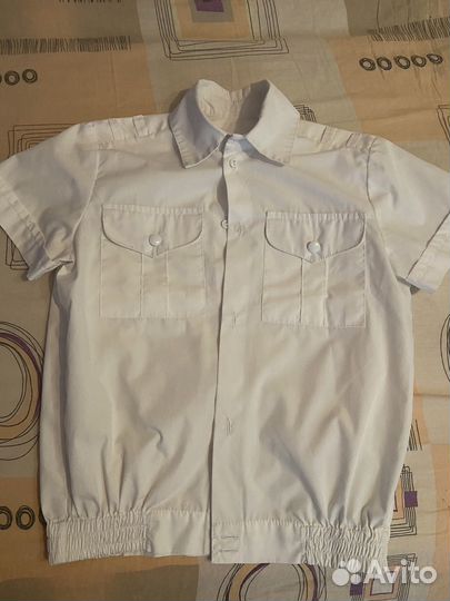 Рубашка кадетская для мальчиков