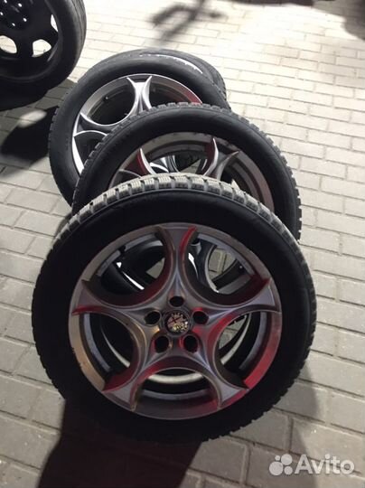 Колеса в сборе зима Alfa Romeo R17 оригинал