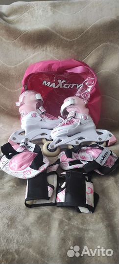 Ролики для девочки раздвижные