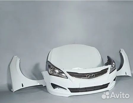 Ноускат Hyundai Solaris 1 2014-2017 все цвета