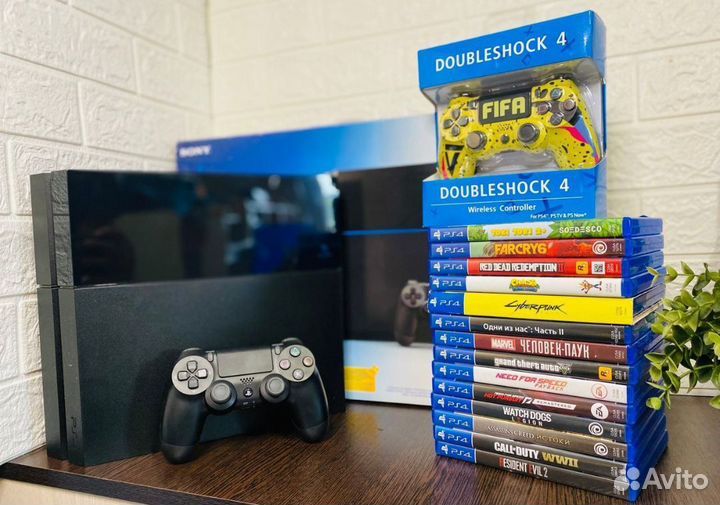 Sony PS4 1TB PlayStation 4 Fat 1000Gb