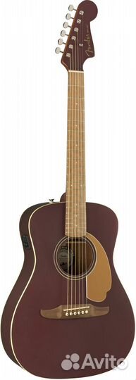 Электроакустическая гитара fender Malibu Player Bu