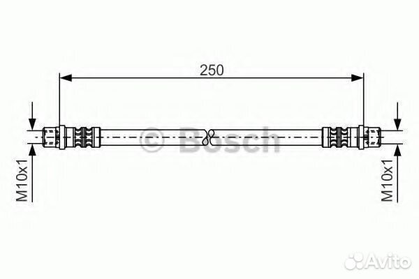 Тормозной шланг 1987476309 bosch