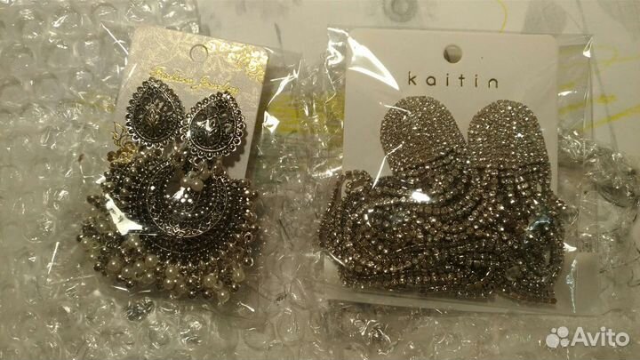Серьги новые