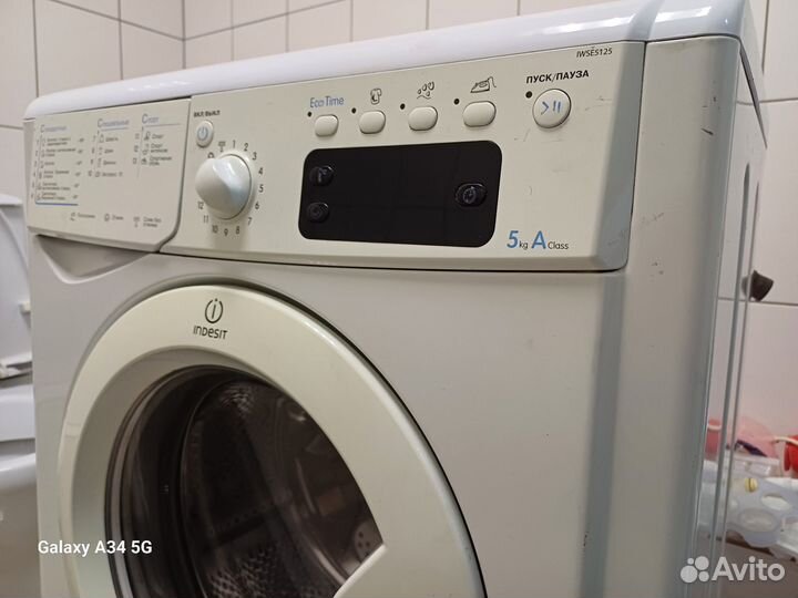 Стиральная машина indesit 5kg. Доставка. Установка