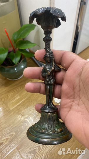 Подсвечник бронза