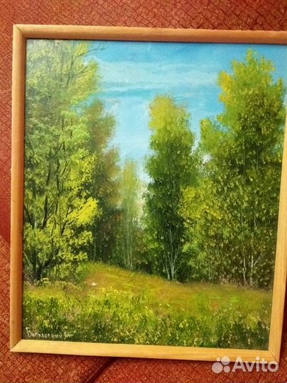 Картина. Русский лес