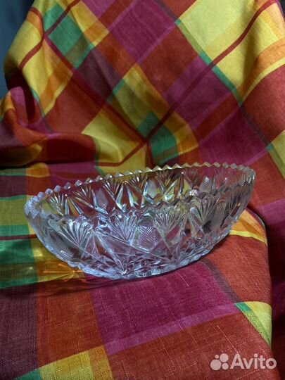 Ваза хрустальная СССР