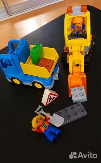 Конструктор lego duplo 10812 дорожная техника
