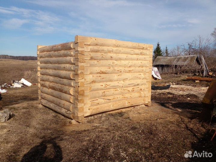 Сруб для бани