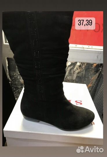 Сапоги новые натуральная кожа