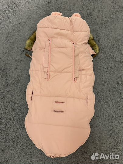 Зимний конверт в коляску