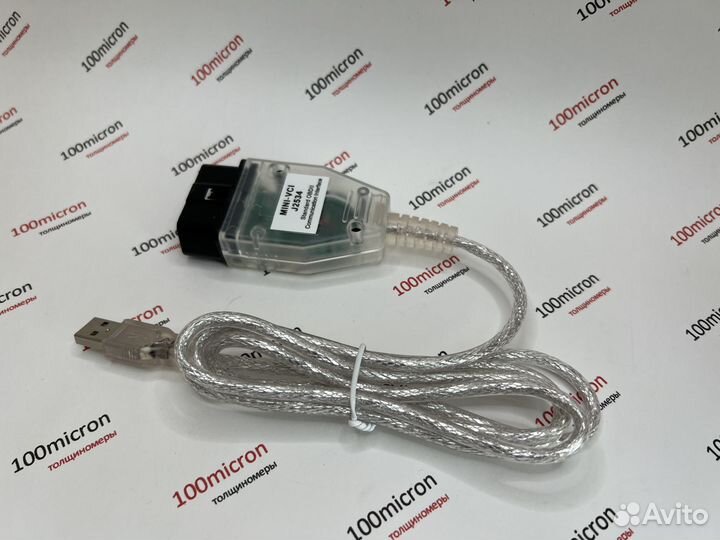 Сканер адаптер Mini VCI Toyota Mitsubishi Honda