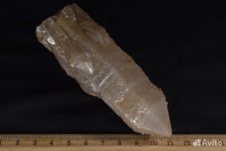 Красивый кристалл Кварц, кальцит. Лот №1032