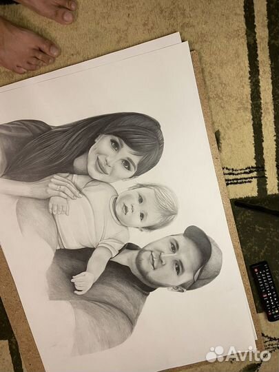 Портрет по фото на заказ