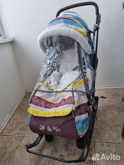 Санки коляска