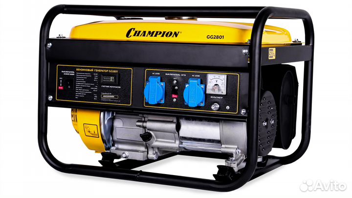 Бензиновый генератор champion GG2801