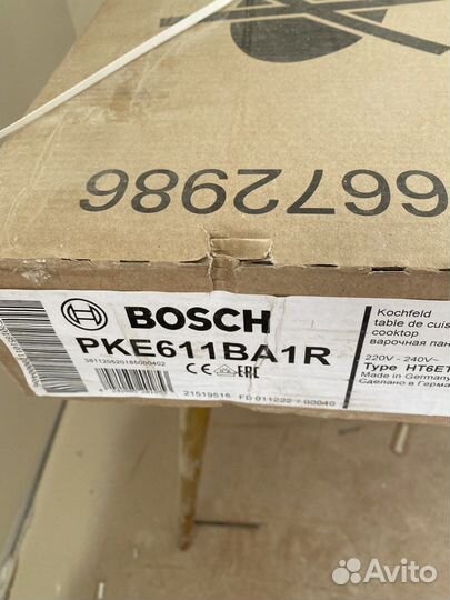 Электрическая варочная панель Bosch Serie 4