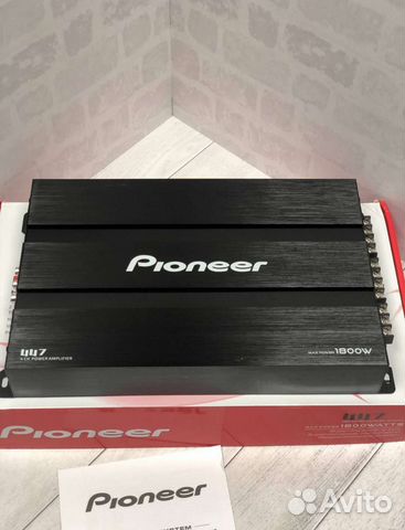 Усилитель pioneer 1800W
