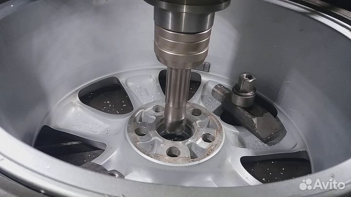 Расточка Центрального Отверстия без снятия резины