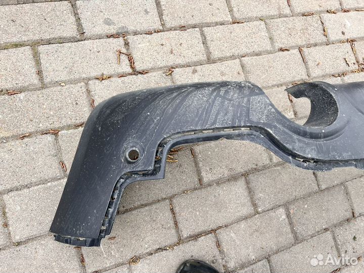 Mini cooper countryman s f60 юбка заднего бампер