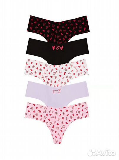 Набор безшовных трусиков Victoriassecret. Оригинал