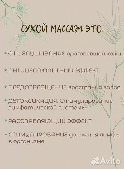 Щетка Supra антицеллюлитная бамбуковая - новая