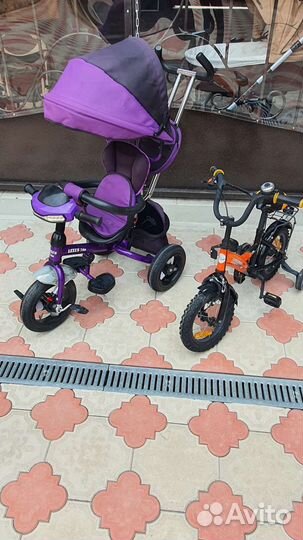 Велосипед и велосипед прогулочный