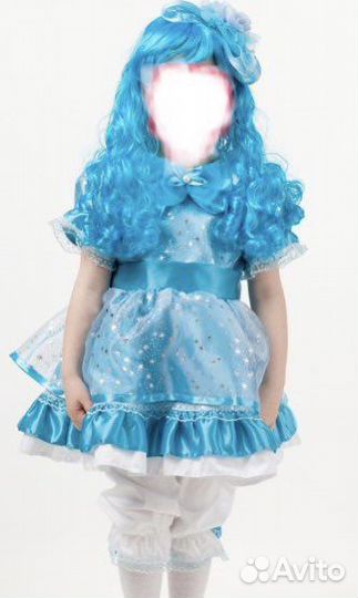 Костюм карнавальный мальвины 116 122