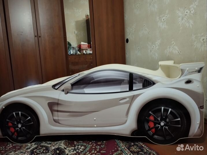 Детская кровать машина бу