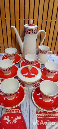 Сервиз кофейный гдр