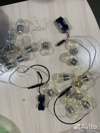 Гирлянда светодиодная ретро