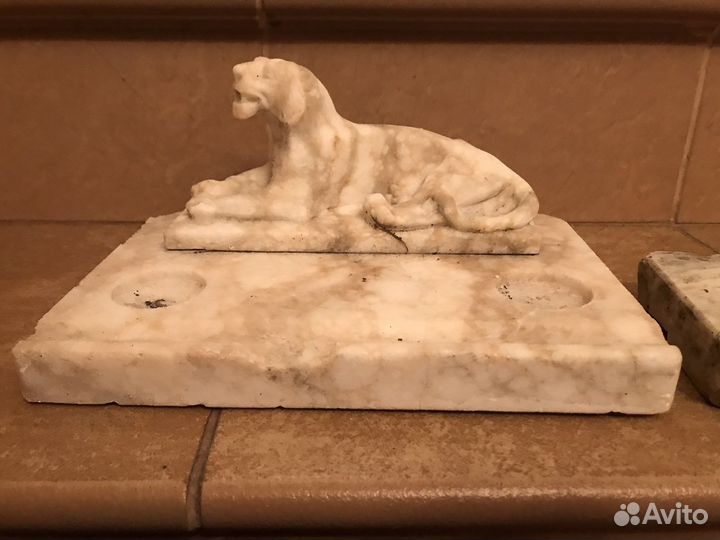 Письменный прибор со львом (тигром)