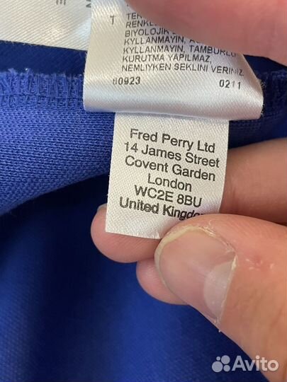 Fred perry олимпийка оригинал