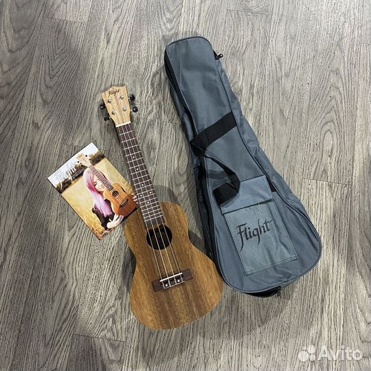 Flight NUC200 укулеле концерт с чехлом (новое)