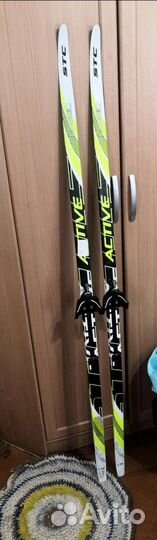 Лыжи беговые с ботинками